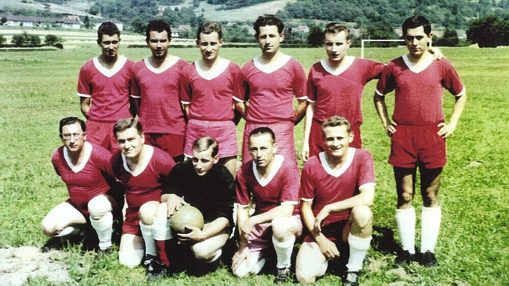 Freundschaftsspiel in Goldkronach 1964